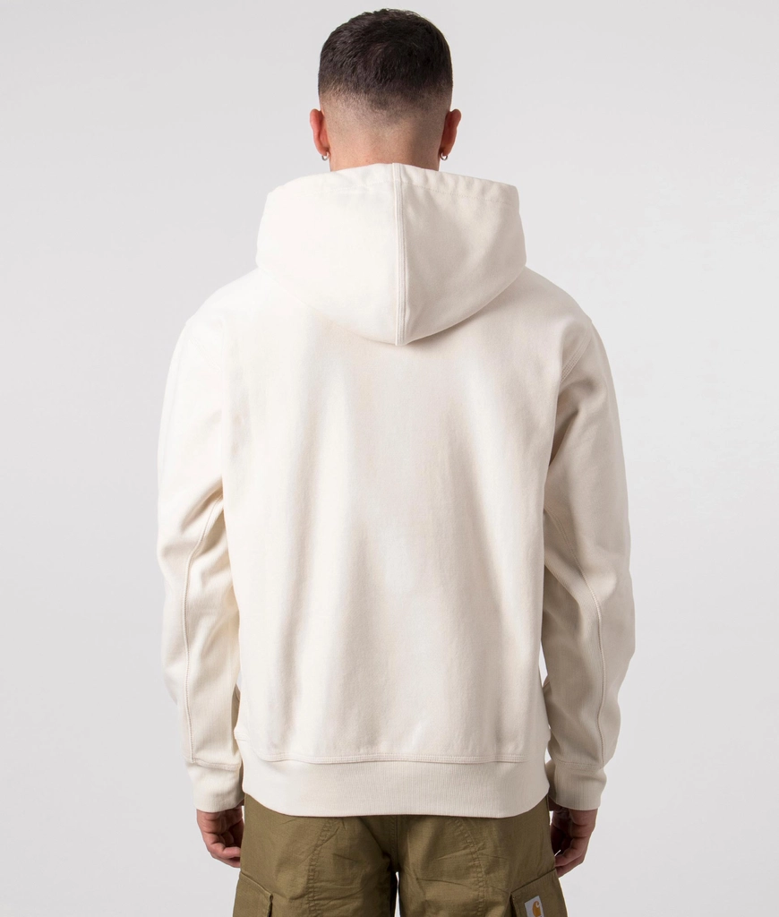 Carhartt WIP Mens Relaxed Fit American Script Hoodie